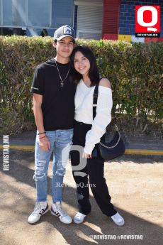 Jesús Méndez y Daniela Rosas