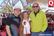 Mauricio Soto, Míriam Macías y Rodolfo Soto