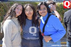 Mina Luna, Fernanda Barboza y Rebeca Ávalos