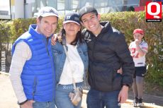 Pepe Gómez, Yadira Muñoz y Leonardo Gómez