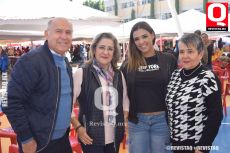 Salvador Fonseca, Martha Fonseca, Martha Verá y Paty Contreras
