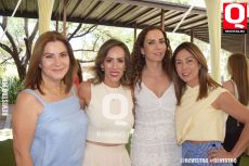 Lourdes González, Karen Muñoz, Claudia Albo y Annabel Martínez