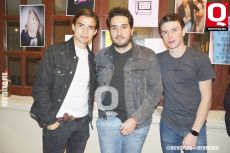 Juan Pablo Miranda, Paulo Hernández y Eiker Irusteta