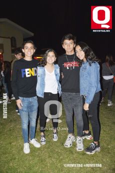 Kevin Lugo, Arantza Moreno, Eduardo Rodríguez y María Andrea Gómez