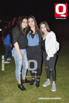 María Fernanda Patiño, Mónica Hernández y Pamela Arredondo