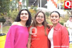 Camila Bucio, Karol Cortés y Isabella Mendoza