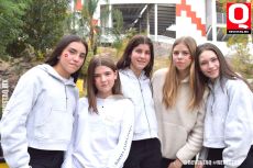 Isabella Sañudo, Ivanna Acevedo, Zara Zermeño, Renata Quesada y Rosmy Porrero