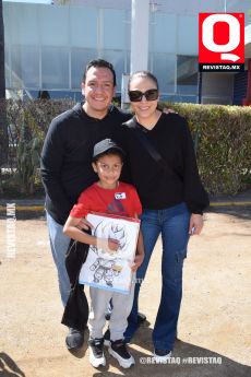 Carlos Vázquez, Míriam Piña y  Santiago Vázquez