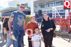 Leonardo Cano, Irma García, Leo Cano y Betty González