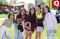 Miranda López, Romina Guerrero, Marifer Borja, Larissa Gómez y Azúl Álvarez