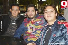 Carlos Montero, Enrique Carrillo y  Germán Borja