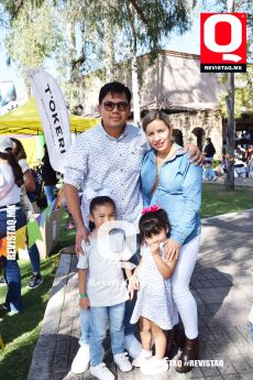 David Emmanuel Escobedo, Jimena Escobedo, Regina Escobedo y Erika Gastélum