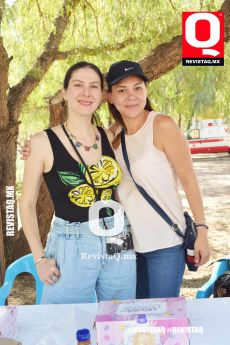 Virginia Robiola y Ely Valencia