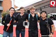 Daniel Obregón, Julio Villalpando,  Claudio Villalpando y Abel Luna de This is it