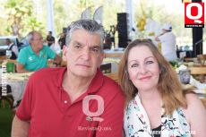 Carlos Mariscal y Natalia Olavarrieta