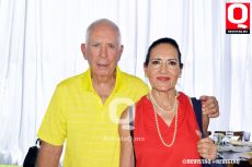 Luciano Peréz y Leticia Ruenes