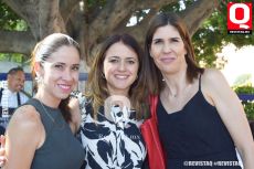 Adriana de la Peña, Ana Gaby Córdoba y Luza Torres