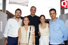 A  Gustavo González de Castillo, Anabel del Castillo, Padre Javier González LC, Marifer Rodríguez y Marcelo Padilla