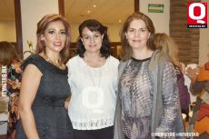 Alejandra Díaz, Claudia Pérez Herrera y Mirtala Márquez