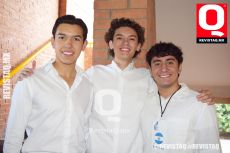Daniel Gómez Revilla, Diego Ramos Uviña y Juan Pablo Mata