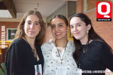 Mariola Martínez, Regina García y Andrea Rocha