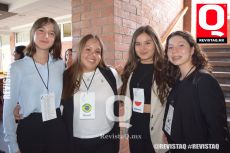 Elsa Vela, Frida Rodríguez, Michelle Godínez y Camila García