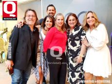 A   Silvestre López Portillo, Ericka Muñoz, Luz Elena Noé, Enrique Lanzagorta y Luzma Torres
