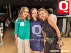 Paulina Velázquez, Claudia Santos y Verónica Serrato