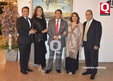 Evaristo Ledezma, Isable Tenorio, Víctor Pérez, Josefina López y  Jesús Morales