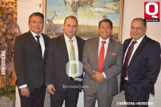 Evaristo Ledezma ,José Morales, Magistrado Víctor Pérez y Lic. Juan Gabriel  López de Anda
