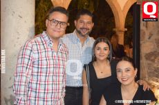 Antonio Montemayor, Germán León, Blanca Jiménez y Alexandra León