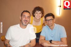 Mauricio Muñoz, Gemma Ontiveros y José Luis Cortés