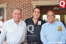 Francisco García, Alejandro Durán y Francisco Serra