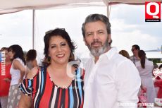 Samantha López y Poncho Escobar