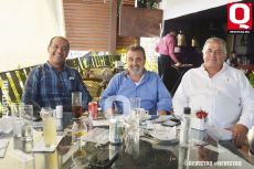 Ernesto Serrano, Fito Carranza y Kiko Anaya