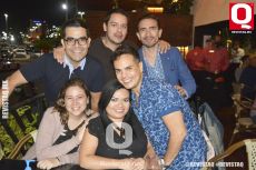 Fabián Alfaro, Pío Quiroz, José Álvarez, Julio Macías, Brenda Guerrero, Lupita Moreno