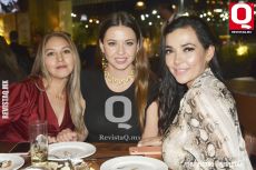 Lorena Ortega, Ivette García y Mayra Fonseca