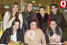 Martha Hinojosa, Mariana Valadéz, Natalie Malec, Maribel González, Claudia Orozco, Lucy Mancilla y Roxana L.