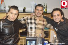 Oliver Velázquez, Ignacio Pulido y Manuel Torres