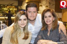 Fabricio James, Matilde Garza y Bonnie Luján
