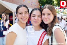 Daphne Torres, Ana Sofía Gallardo y Carlota Iwan