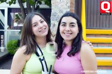 Delzzie Barba y Luisa Sosa