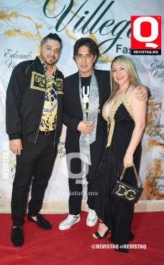 Armin Ocampo, Eduardo Villegas y Sandy Barrios