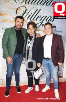 Christian Rodríguez, Eduardo Villegas y Yahir Rivera