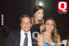 América Gutiérrez, Marcelo Gutiérrez y Mirna Márquez