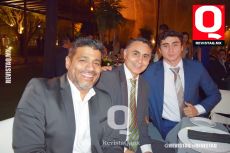 Andrés Rodríguez, Rogelio Castro y Joao Castró