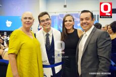 A  Sylvia Lechuga, Juan Da González, Alejandra Plascencia y Juan Manuel González