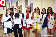 Andrea Curiel, Ivanna Santos, Andrea Hernández, Julia Medina, Natalia Sosa y Karol Hernández