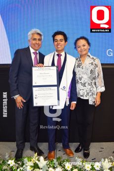 Joaquín Elorza, Mauricio Elorza y Rosy Moreno