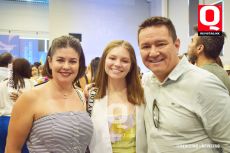Patricia Vázquez, Andrea Jaime y Daniel Jaime